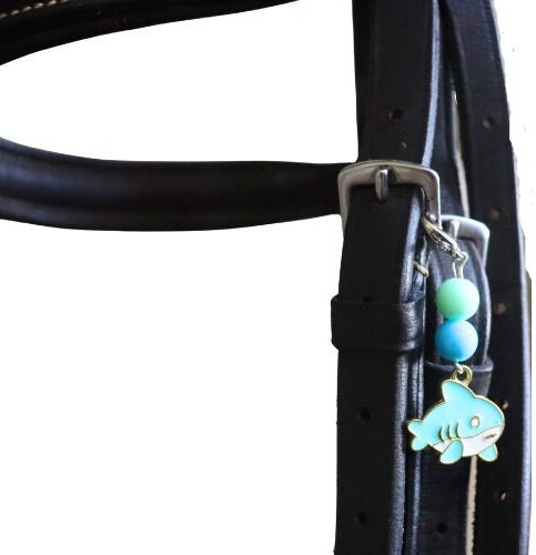 Sea Creature bridle charm, Tack charm, Seahorse, Shark, Sting ray, Starfish and Jellyfish charm for horseback riding, Equestrian gift